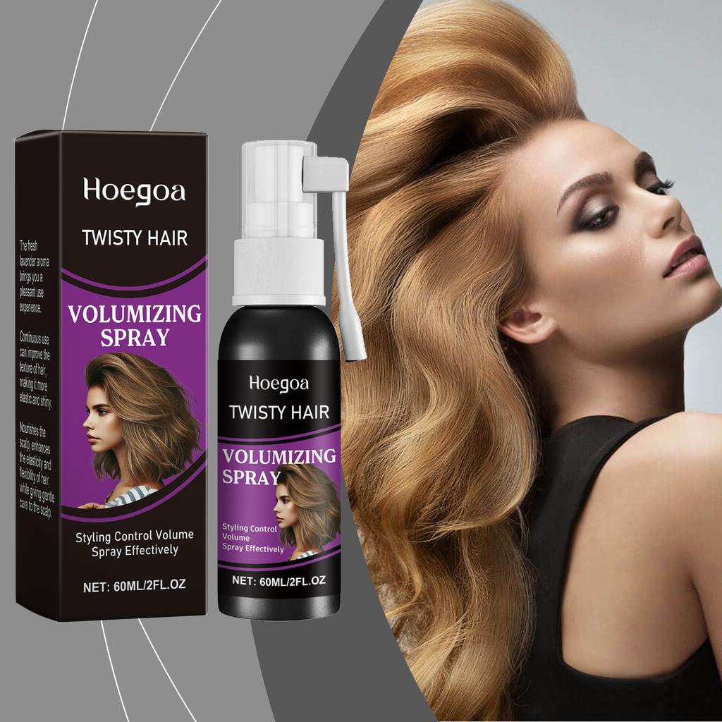 Fluffy Volumizing Hair Spray Non-greasy Quick-Drying Wash Free Increase Volume Styling Modeling Hairdressing Hair Shaping Spray