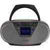 Boombox - AIWA - BBTU-500DAB/BK - Portable CD Radio - Bluetooth 5.0 - DAB+ - 2.4" Screen
