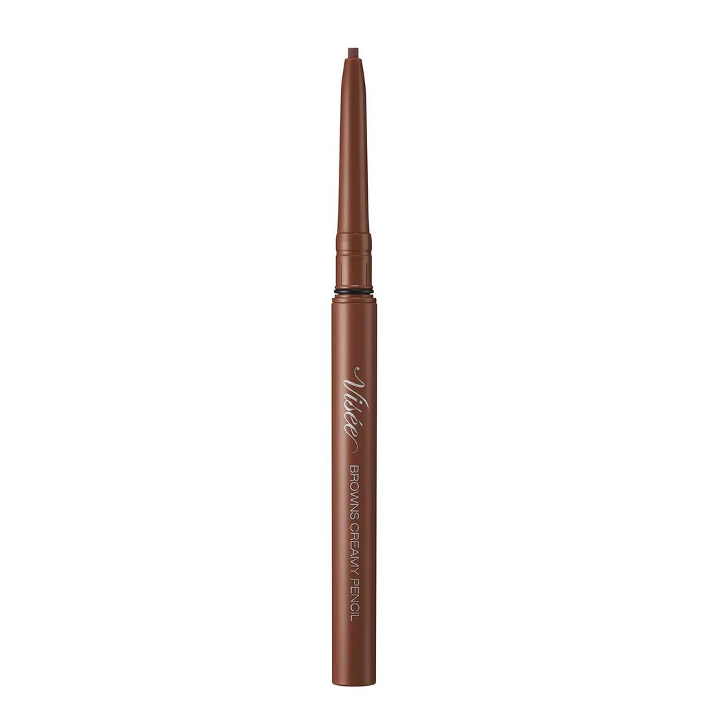 Visee Riche Browns Creamy Pencil BR301 Almond Eyeliner, Fragrance-Free, Brown, 0.1g (x 1)