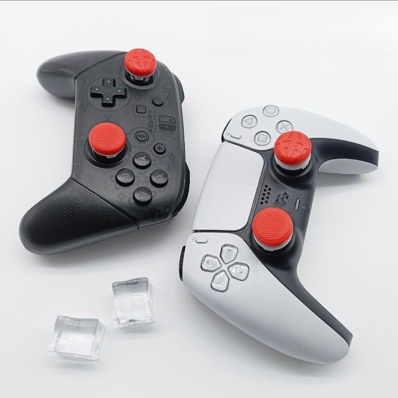 Насадки на стики для контроллеров PS5 PS4 NS Pro, 4 шт., набор колпачков для аналоговых стиков (высокий/низкий)