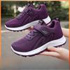 Walking Shoes Shoes for The Elderly Velcro Casual Shoes Breathable Shoes Versatile Single Shoes