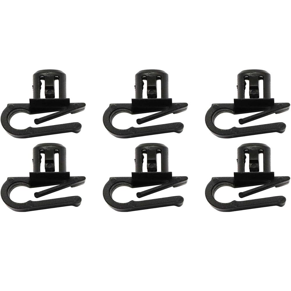 6 ШТ. Клипса-фиксатор сетки переднего бампера 0029885181 для Mercedes-Benz C230