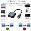 HDMI To VGA Converter Adapter Compatible with 15 Cannot Send Signal from VGA To HDMI Black Computers, Desktops, Laptops, PCs, Displays,