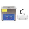 Digital Ultra Sonic Cleaner Bath Timer Stainless Tank Cleaning 3L Ultrasonic