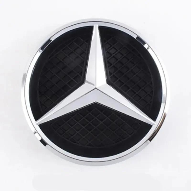 3D Эмблема Звезда Логотип на Решетку Радиатора Автомобиля Для Mercedes Benz W204 W205 W213 X253 A B C E S CLA GLB GLC GLE GLS Аксессуары