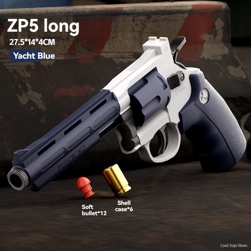 Оружие двойного действия, игрушечный револьвер, игрушечный метательный пистолет, ручное оружие, пистолет-пулемет, страйкбол для мальчиков, игра-стрелялка для взрослых