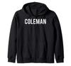 Футболка Coleman - Крутое и Забавное Название Подарок для Фаната Футболка Толстовка на Молнии