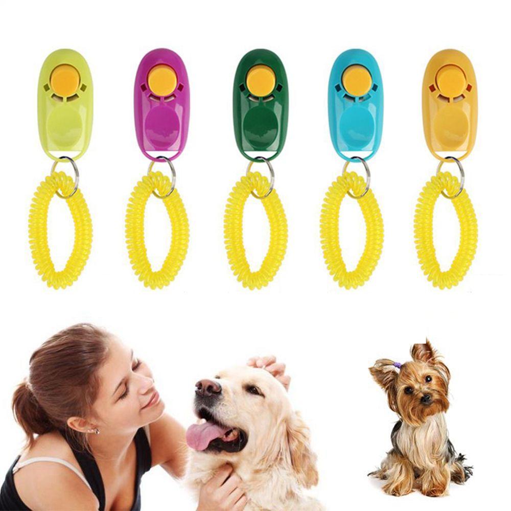 Animal Training Mini with Wrist Strap Dog Toy Dog Whistle Dog Clicker Puppy Training Accessories