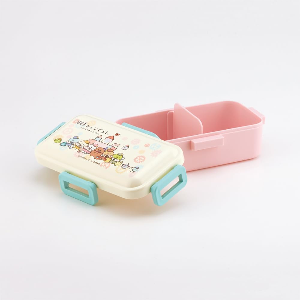 Skater Bento Movie Soft Made in Box, 530ml, "Sumikko Gurashi" 3, Antibacterial, Serving, Dome-Shaped Lid, Women's, Japan, PFLB6AG-A