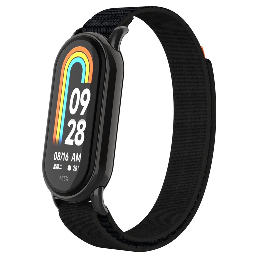 Ремешки для Xiaomi Mi Band 10 9 8 аксессуары Спортивные Нейлоновые Замена correas Trail Loop браслет Miband9 Miband8 Miband10 ремешки