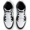 Детские кроссовки Air Jordan 1 Mid PS Green Glow Black White DQ8424-103