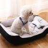 Кровать для собаки, кошачье гнездо, универсальное зимнее теплое гнездо для домашних животных на четыре сезона, удобное и стабильное спальное гнездо