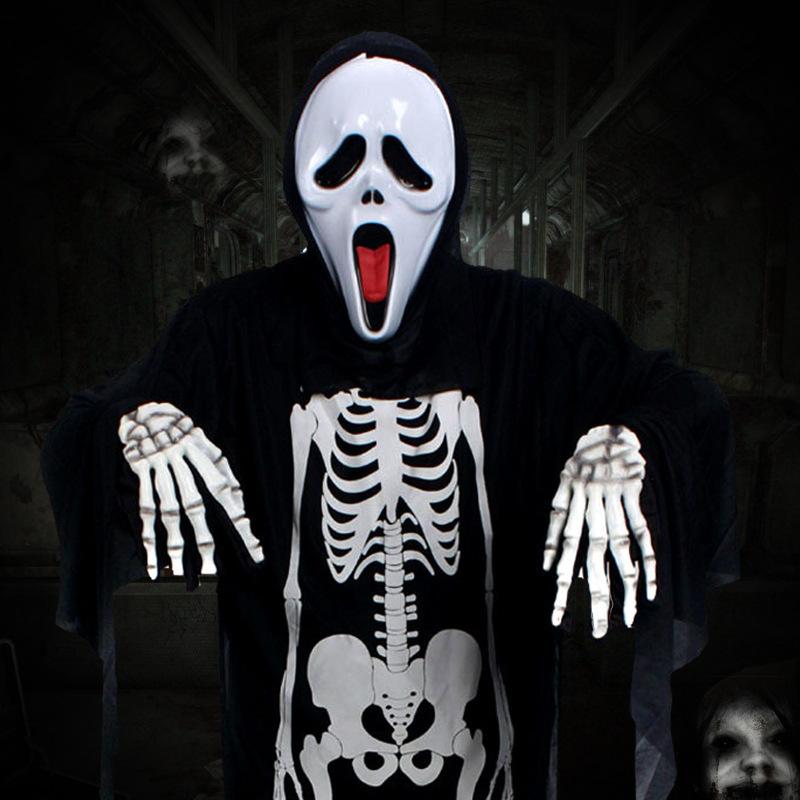 Хэллоуин ужас маска призрак лицо убийца косплей фильм крик реквизит аксессуары взрослый костюм уникальный