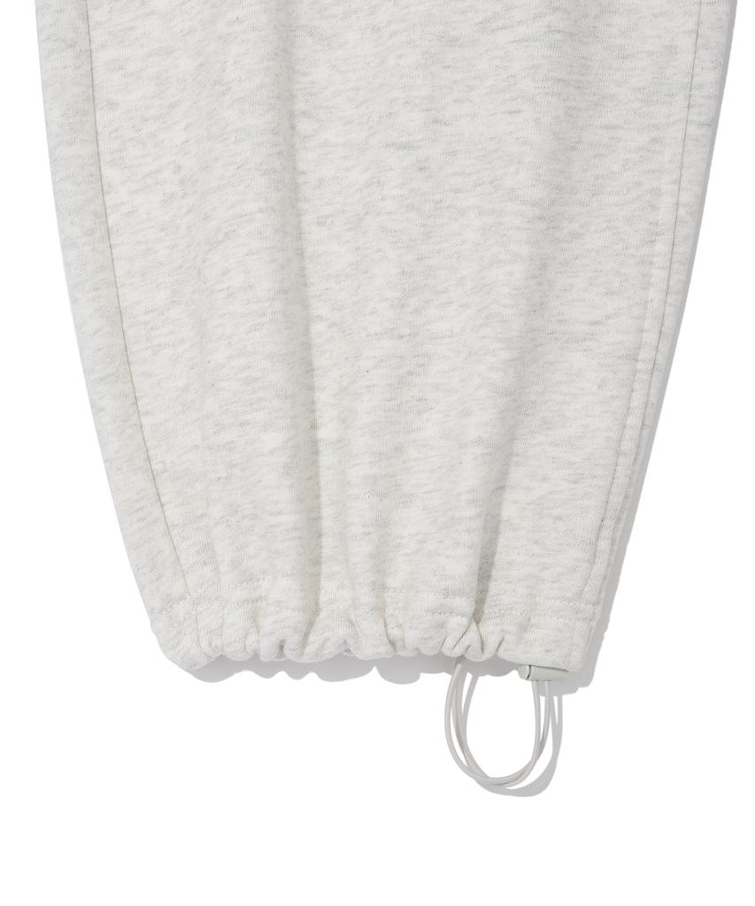 WACKY WILLY Women'S Semi-Wide Sweatpants Oatmeal
