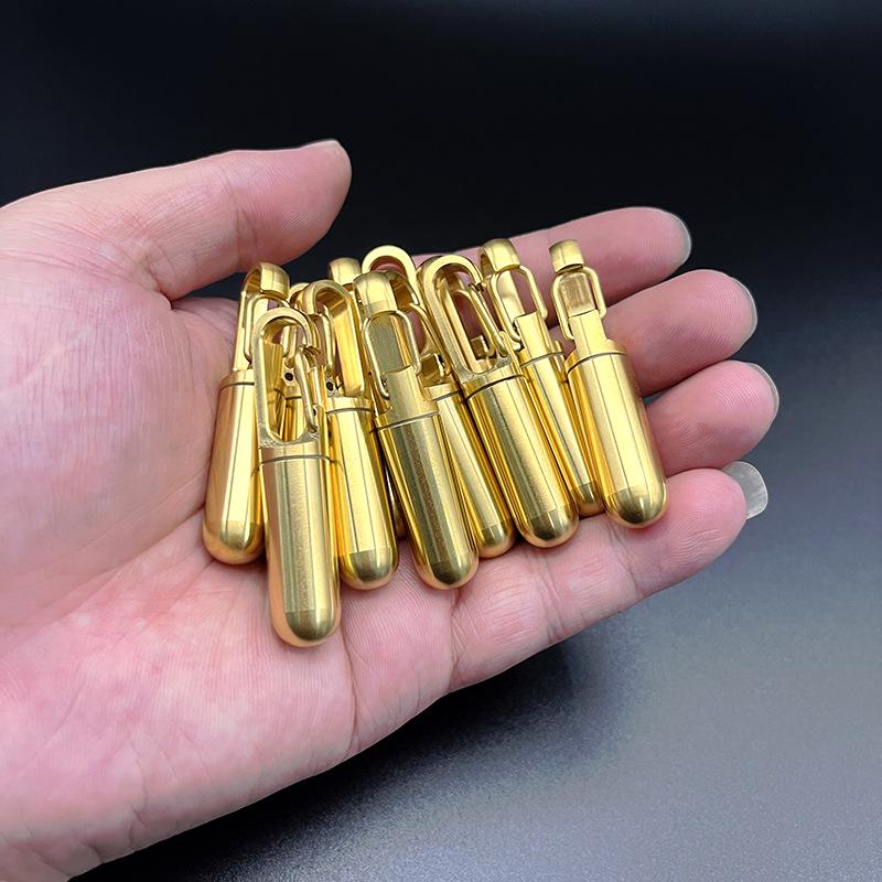 Компактная портативная бутылка для лекарств из нержавеющей стали и титана