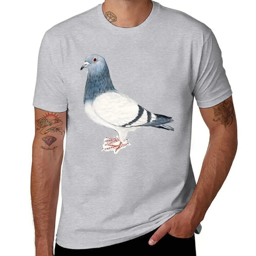 Футболка Pigeon новое издание корейская мода футболки для мужчин