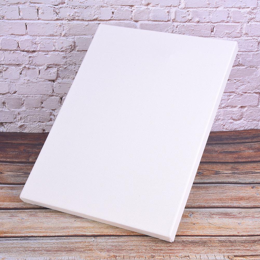 Гибридный льняной холст на подрамнике Холст для масляной живописи Рама из сосны для рисования Художественный материал 30x40см