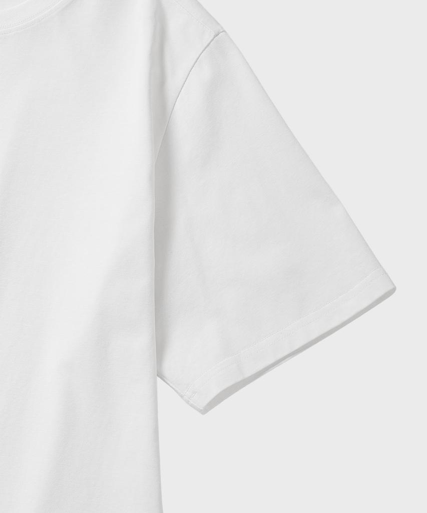 NONBLANK Reporter Cotton Hs T-Shirt_White