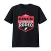 Cinch Ковбойская футболка мужская 2XL Черная с круглым вырезом Принт Самая жесткая в мире винтажная Стирка Комфортная Мягкая дизайнерская одежда homme