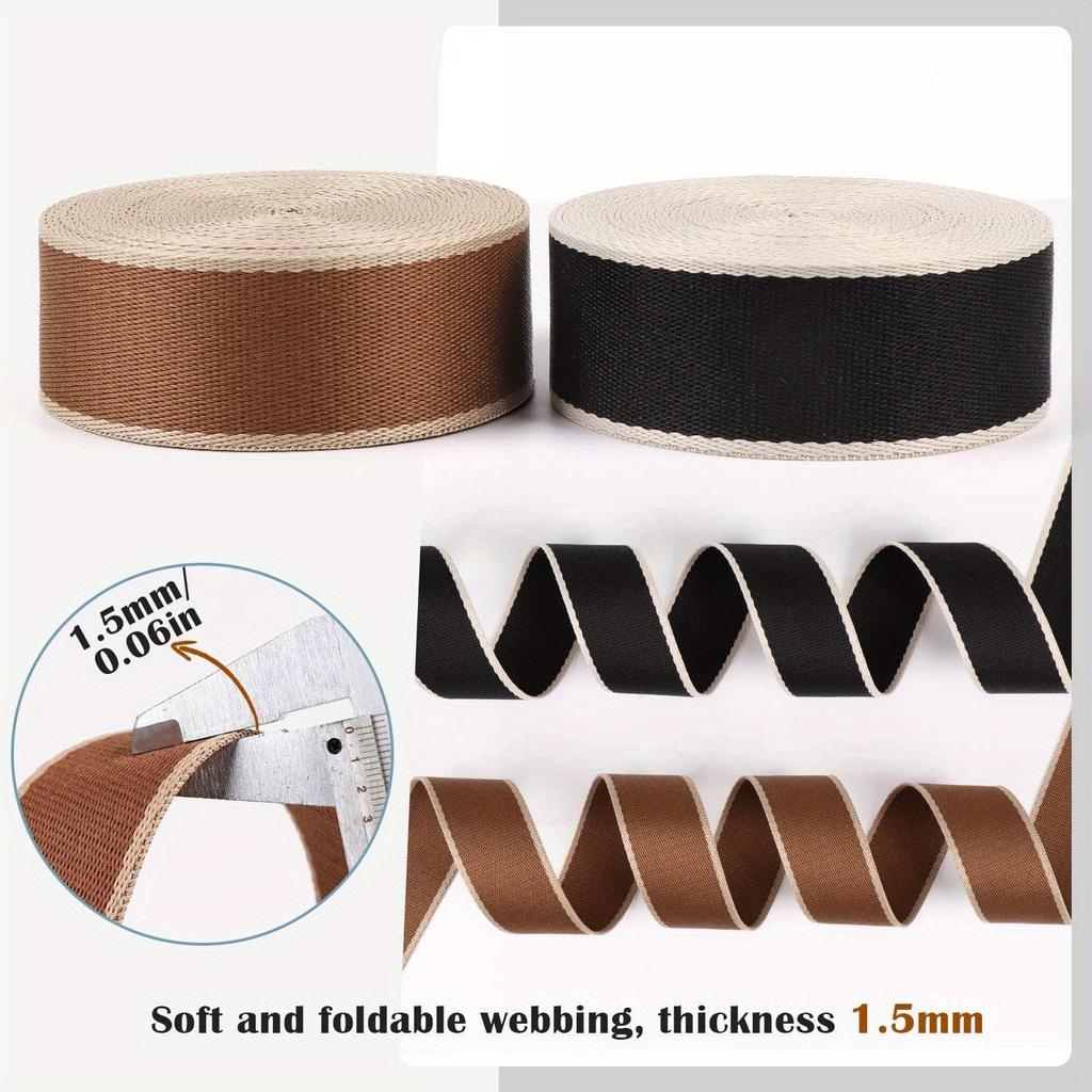 5 ярдов полосатой стропы нейлоновая стропа 1,5 дюйма стропа ремень нейлоновый ремешок стропа для кошелька ремешки лента