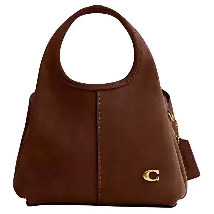 Coach Женская сумка через плечо, сумка-кроссбоди, ручная сумка Lana из коровьей кожи, маленькая, тепло-коричневая CCY33-B4WBR