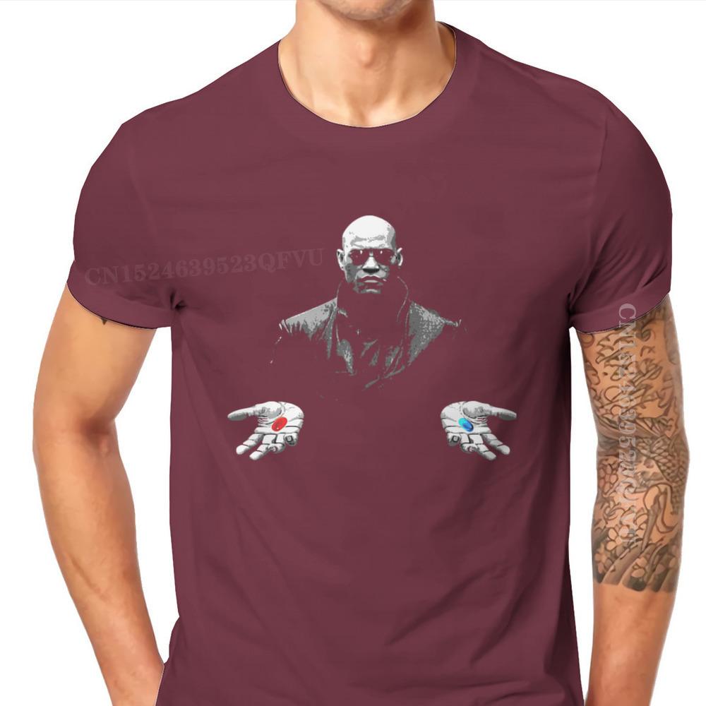 Morpheus Style Tshirts The Matrix Neo Anderson Morpheus Film Top Quality Gift Clothes Unisex T Shirts Tshirt Clothing Ofertas