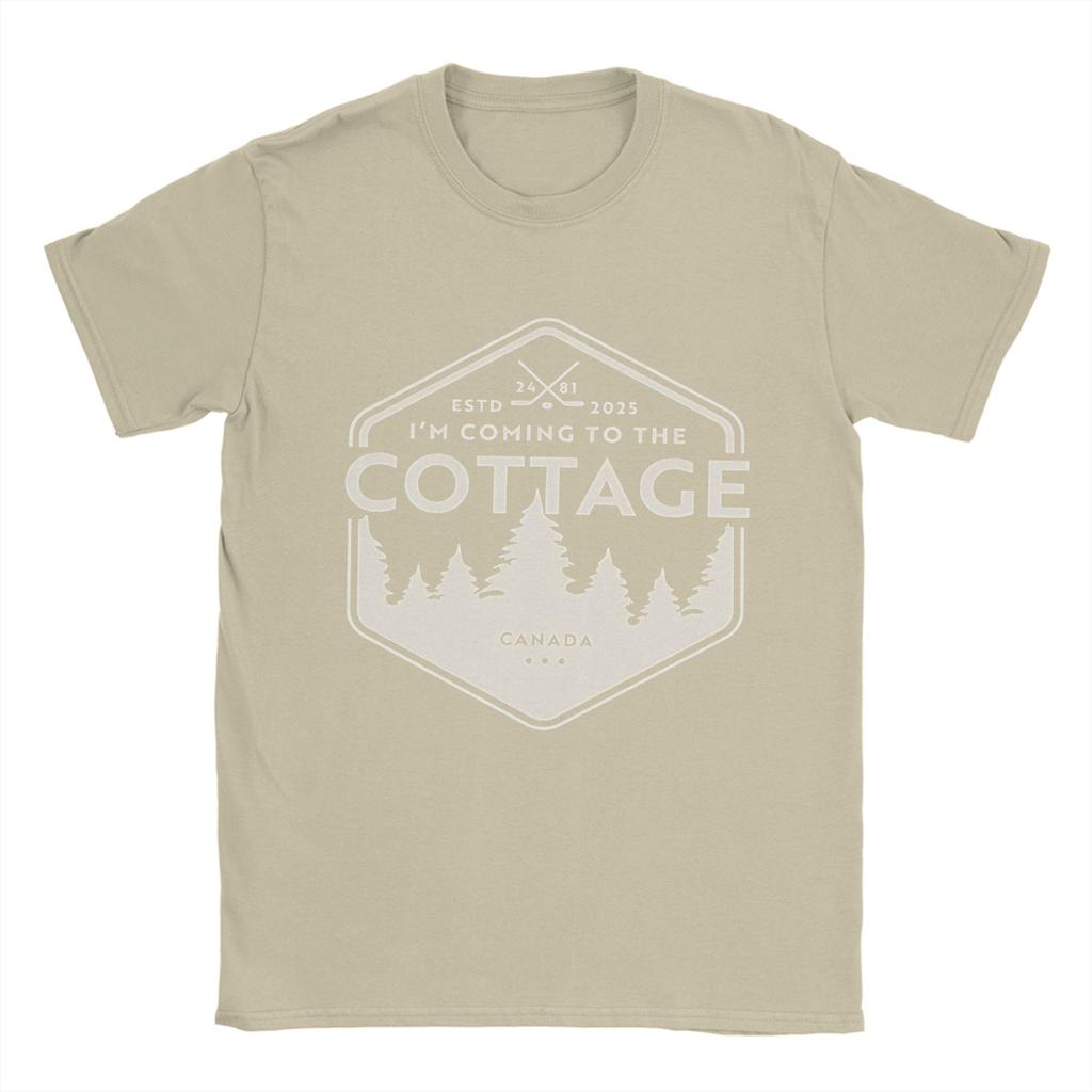 Unisex IM Coming To The Cottage RoUnisexce Hockey T Shirts Heated Rivalry Pure Cotton Clothes Novelty Round Neck Tees Big Size TShirt