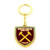 West Ham FC Official Metal Football Crest Keyring