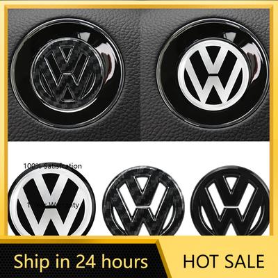 Для VW VOLKSWAGEN Новый 40 45 50 мм ABS Полый Наклейка-Эмблема на Центр Руля Автомобиля Для Volkswagen Polo VW GTI Golf Jetta B