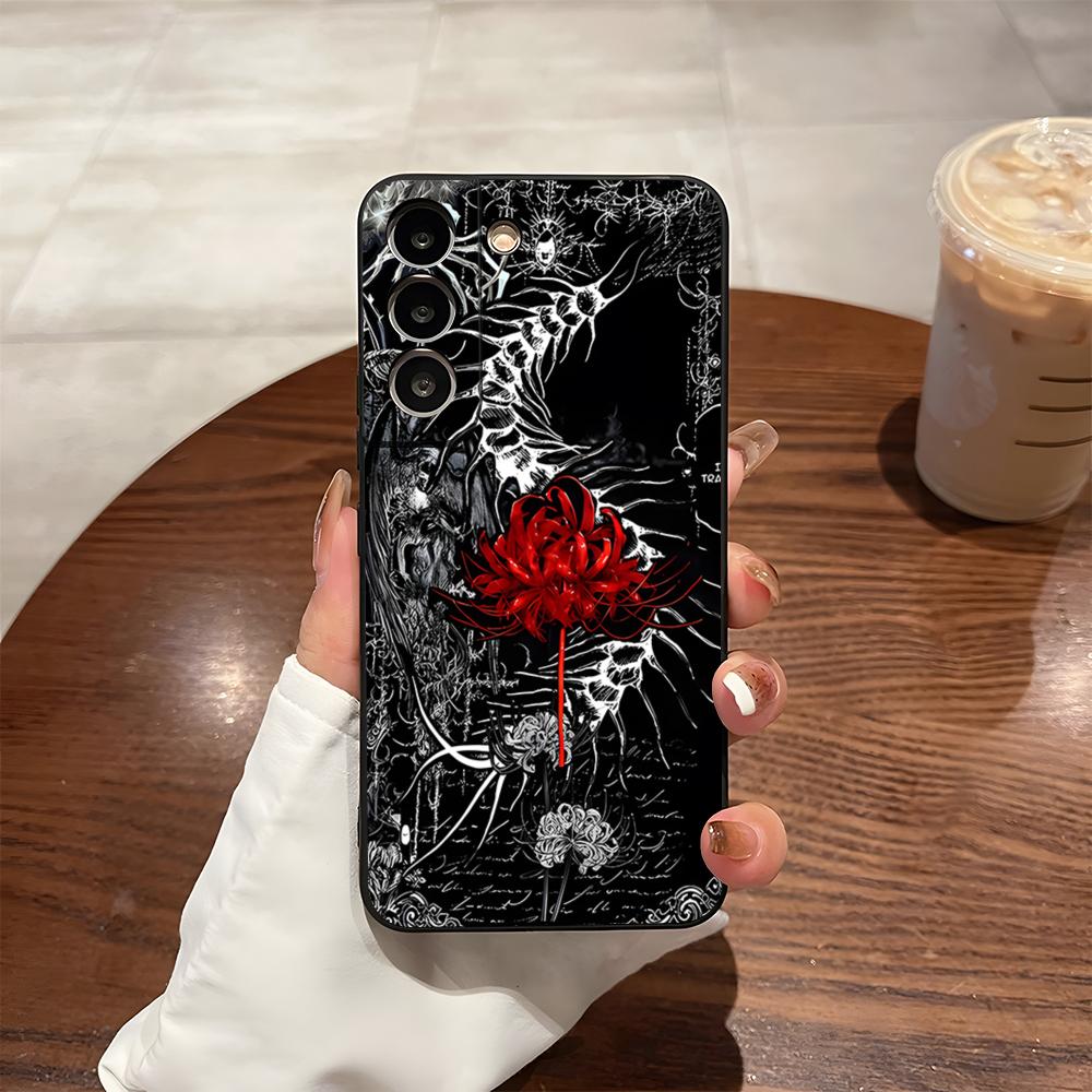 Крутой аниме чехол Tokyo Ghoul для телефона Samsung S26 S24 Ultra S25 S23 Fe S22 S20 S21 Plus A54 A34 A53 A16 Задняя крышка