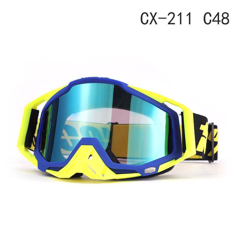 Ветрозащитные мотоциклетные и лыжные очки для использования за границей: 100% Внедорожная езда, катание на природе и защита при скоростном спуске