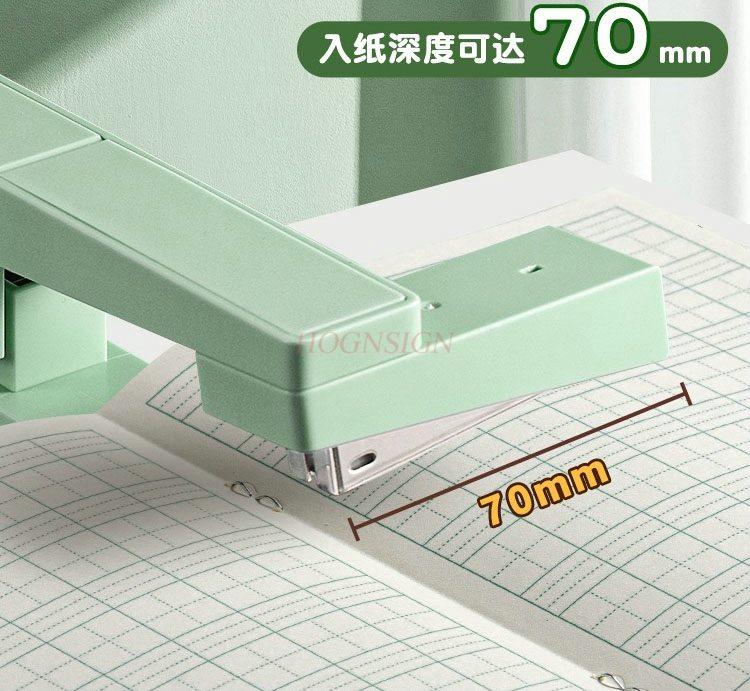 High appearance rotatable stapler, large stapler with built-in nail storage, heavy-duty thickening, labor-saving