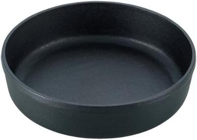 Круглый горшок Iwachu Sukiyaki 22 см, совместимый с IH Nambu Ironware 20303, черный, внутренний диаметр 22 см