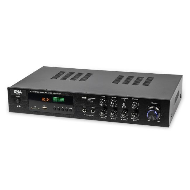 Dna Ampli 5.0 Стерео Усилитель Звука Hifi Bluetooth USB SD FM AUX Пульт ДУ