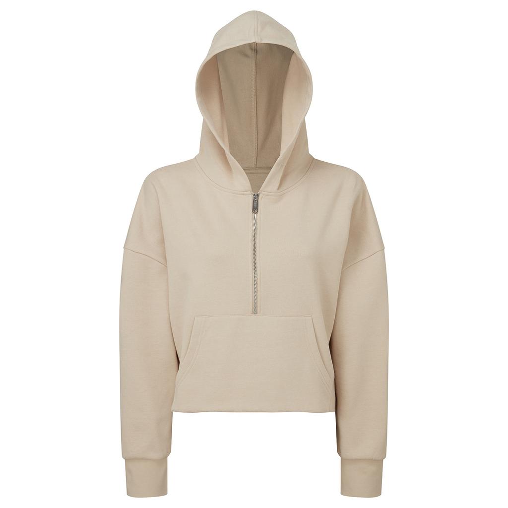 TriDri Womens/Ladies Half Zip Hoodie