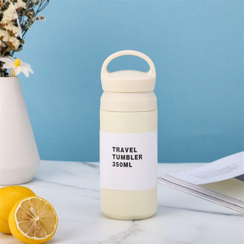 Вакуумная чашка из нержавеющей стали для студентов, переносная чашка для использования на открытом воздухе, мужская и женская переносная кофейная чашка