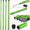 SOUGAYILANG Удочка зеленая удочка 2,7/3,6/4,5/5,4 м портативная телескопическая удочка из углеродного волокна ручные удочки