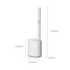 Disposable Toilet Brush With Cleaning Liquid Wall-Mounted Cleaning Tool For Bathroom Replacement Brush Head Wc Accessories