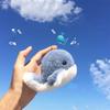 Furry Wool Whale Car Keychain Bag Hangings Whale Keyring Furry Dolphin Keychain  Couple Gift