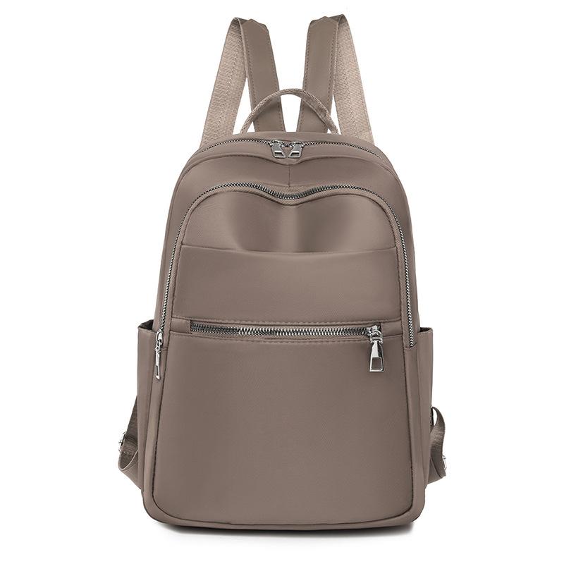 New Summer Simple and Lightweight Commuting Backpack Large Capacity Computer Bag Oxford Cloth Casual Women's Backpack