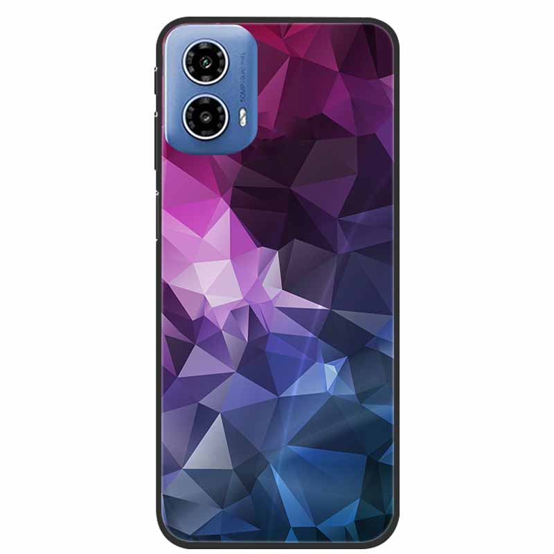 Чехол для Moto G34 5G Роскошный ТПУ Силиконовый Мягкий Задний Чехол Чехлы для Телефона для Motorola MotoG34 Мультяшный Защитный Ударопрочный Fundas