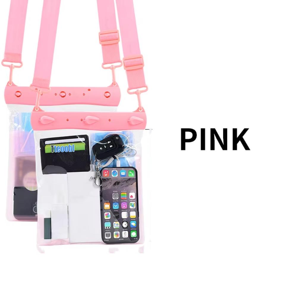 IPX8 Waterproof Mobile Phone Waterproof Bag Floating Swimming Storage Bag Boating