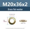 Yigu Durable Brass Flat Washers: M2-M12 Screws