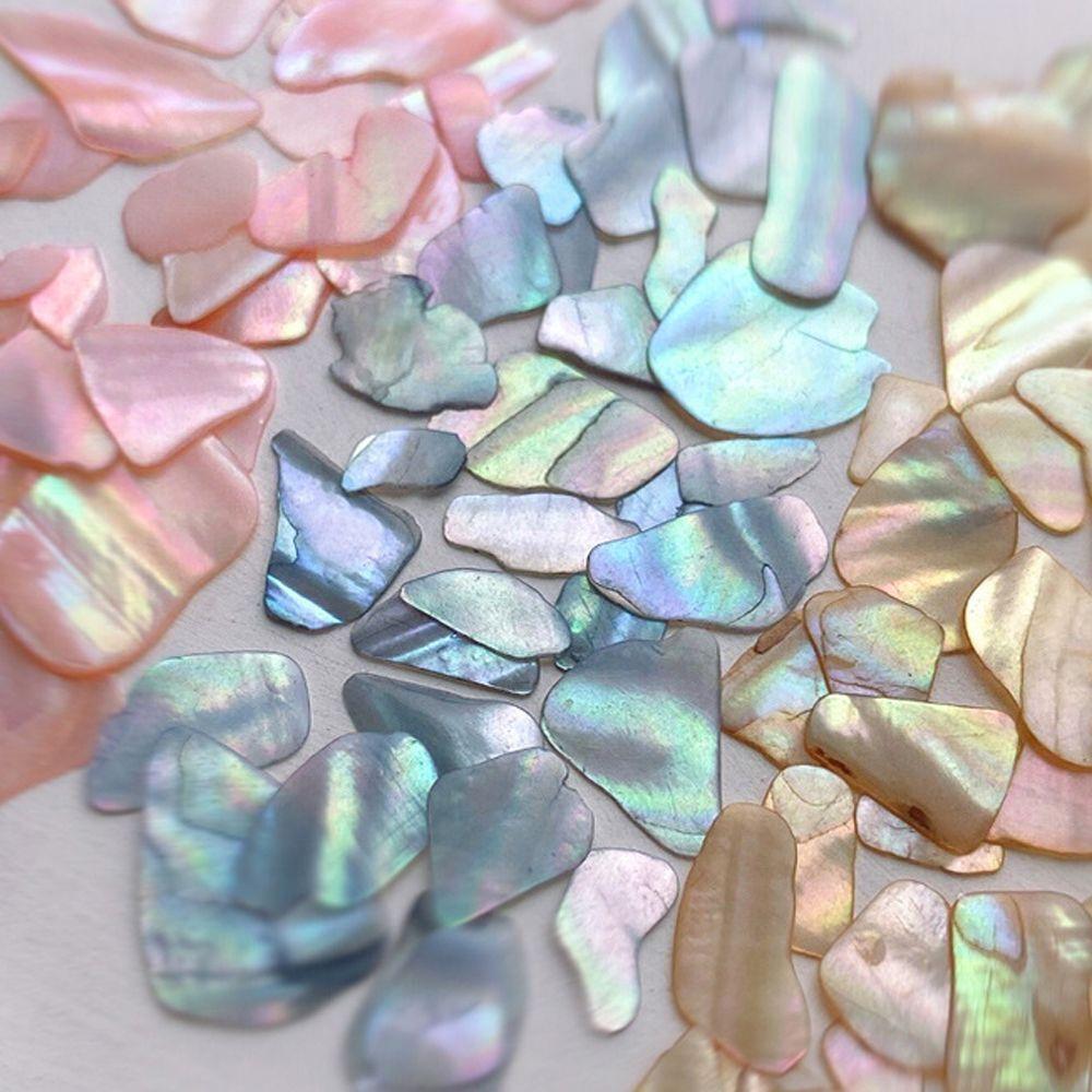 Slices Shell Fragments Ornament Nail Art Abalone Slices Nail Art Decorations