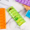 Mini Portable Pills Organizer Case 7 Grids PillBox Tablet Storage Container Weekly Medicine Pill's Box Pill Case Drug Dispense