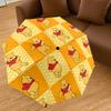 1PC Winnie the Pooh Cartoon Umbrella-9-Rib Reinforced, Automatic Open, Lightweight & Durable, Cute Fashion Accessory for Outdoor-P0776