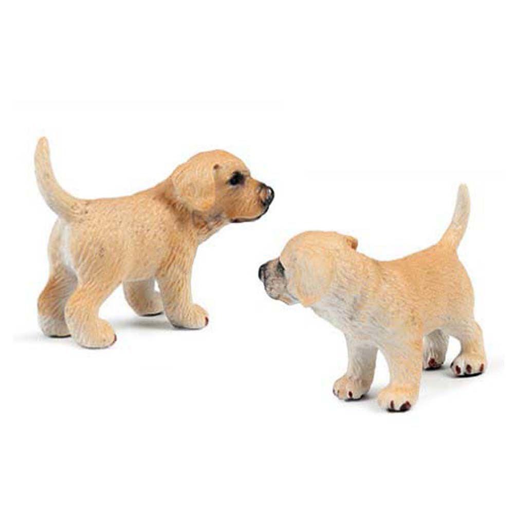 Mini Craft Simulation Dog Farm Accessories Hound Miniature Ornaments Figurines Animal Model