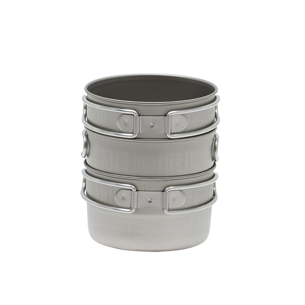 Belmont Titanium Trail Cup 280 Fold Hand Outdoor Cup (БМ424) Выбрать запас серебра