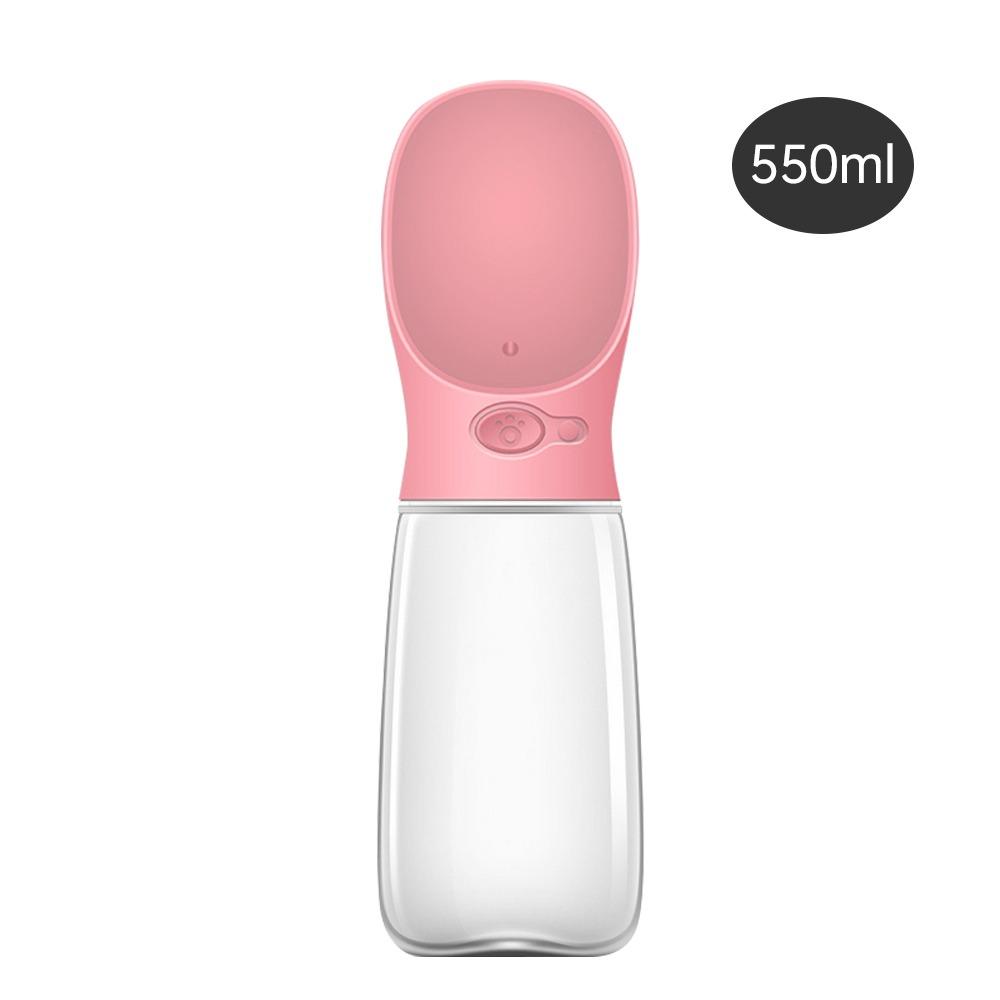 Портативная бутылка для воды для домашних собак для маленьких и больших собак, дорожная поилка для щенков и кошек, диспенсер для воды для бульдога, 350/550 мл