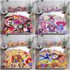 3D THE AMAZING DIGITAL CIRCUS Clown Duvet Cover Bedding Set Pillowcase Gift AU